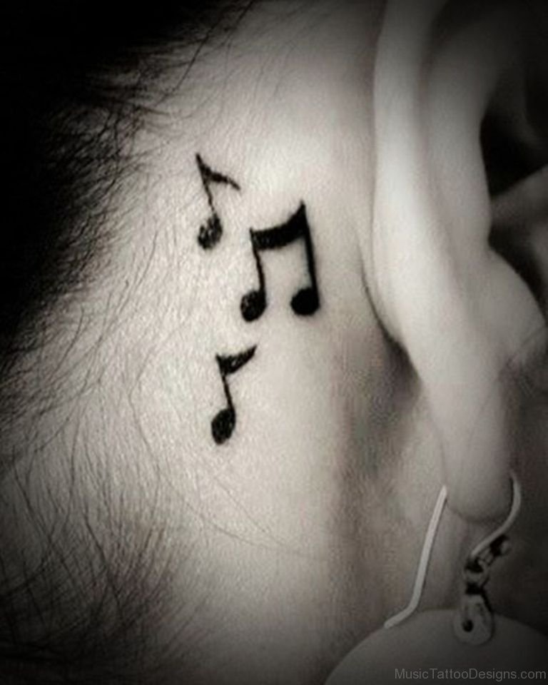 Music tattoo